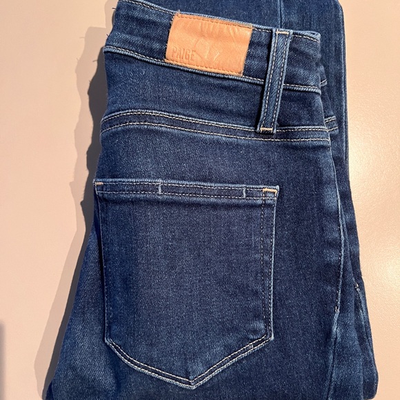 PAIGE CINDY HIGH STRAIGHT JEAN - DREAM WEAVER - Picture 5 of 6